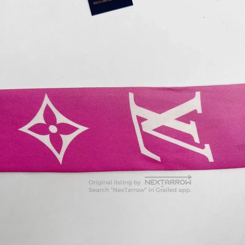 Louis Vuitton Louis Vuitton Cherry Pollen Gradient Scarf Size ONE SIZE - 7 Thumbnail
