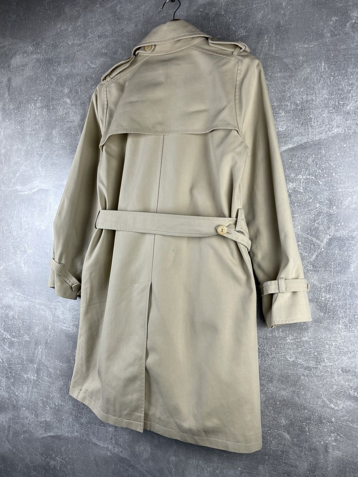 A.P.C. A.P.C. Classic Cotton Trench Coat Beige Double Breasted Size S / US 4 / IT 40 - 8 Thumbnail