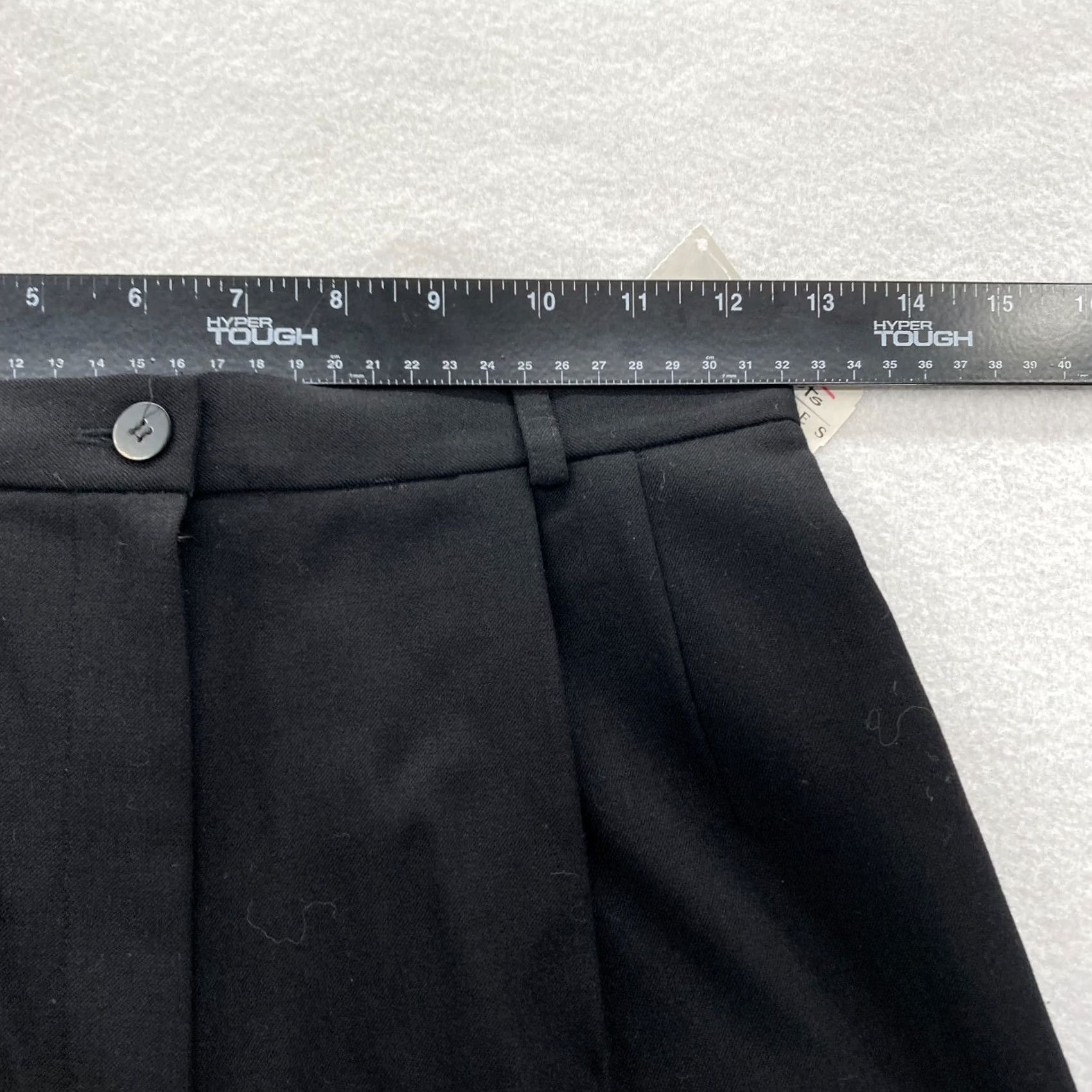 Talbots Talbots Pants Dress Talbots Women's 4 Black Wool Pleated Tapered Stretch Vintage Dress Pants Mens? Women. Size 27" / US 4 / IT 40 - 7 Thumbnail