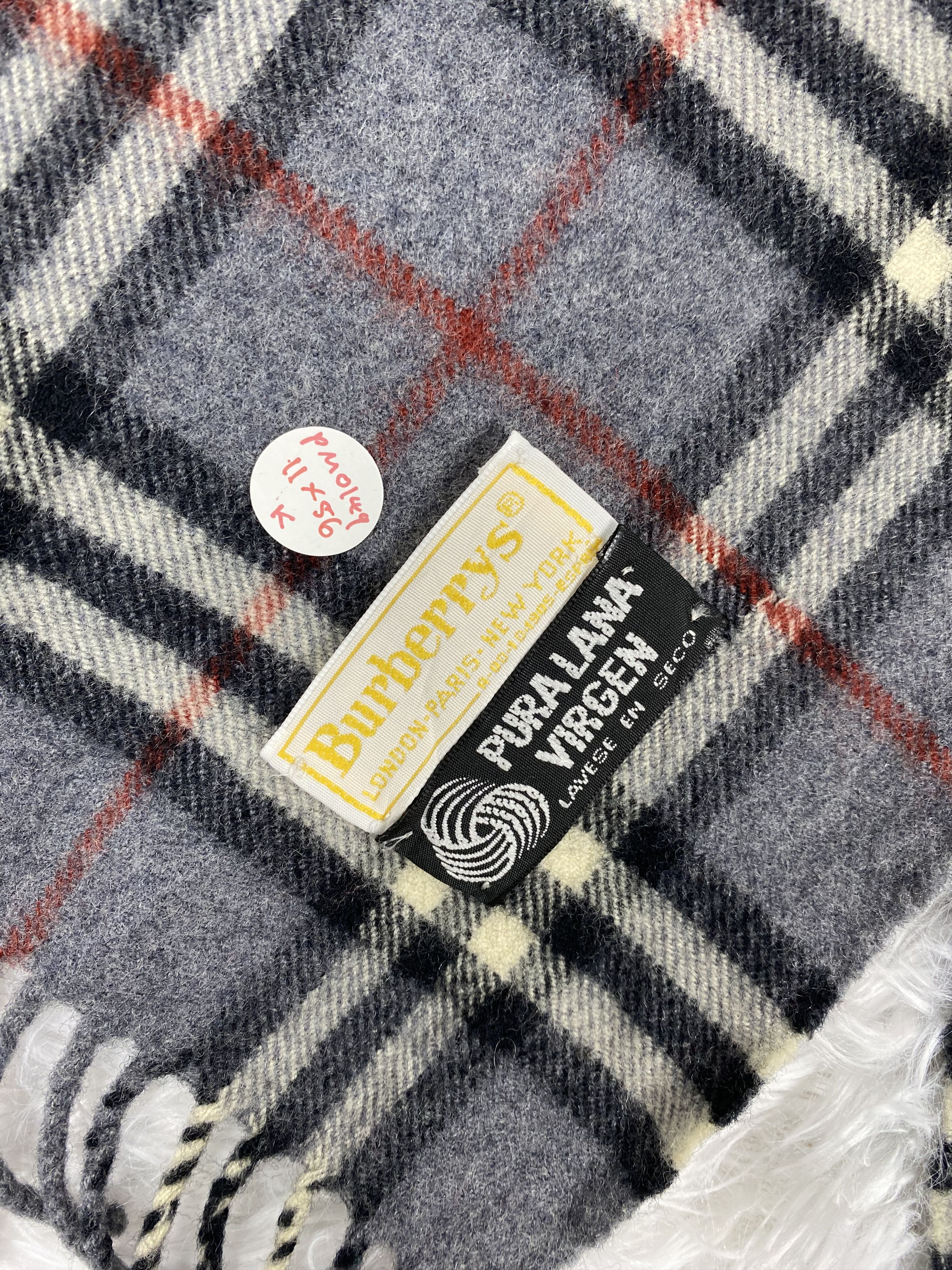 Burberry Vintage Burberry Scarf / Muffler Neckwear PM0149 Size ONE SIZE - 3 Thumbnail