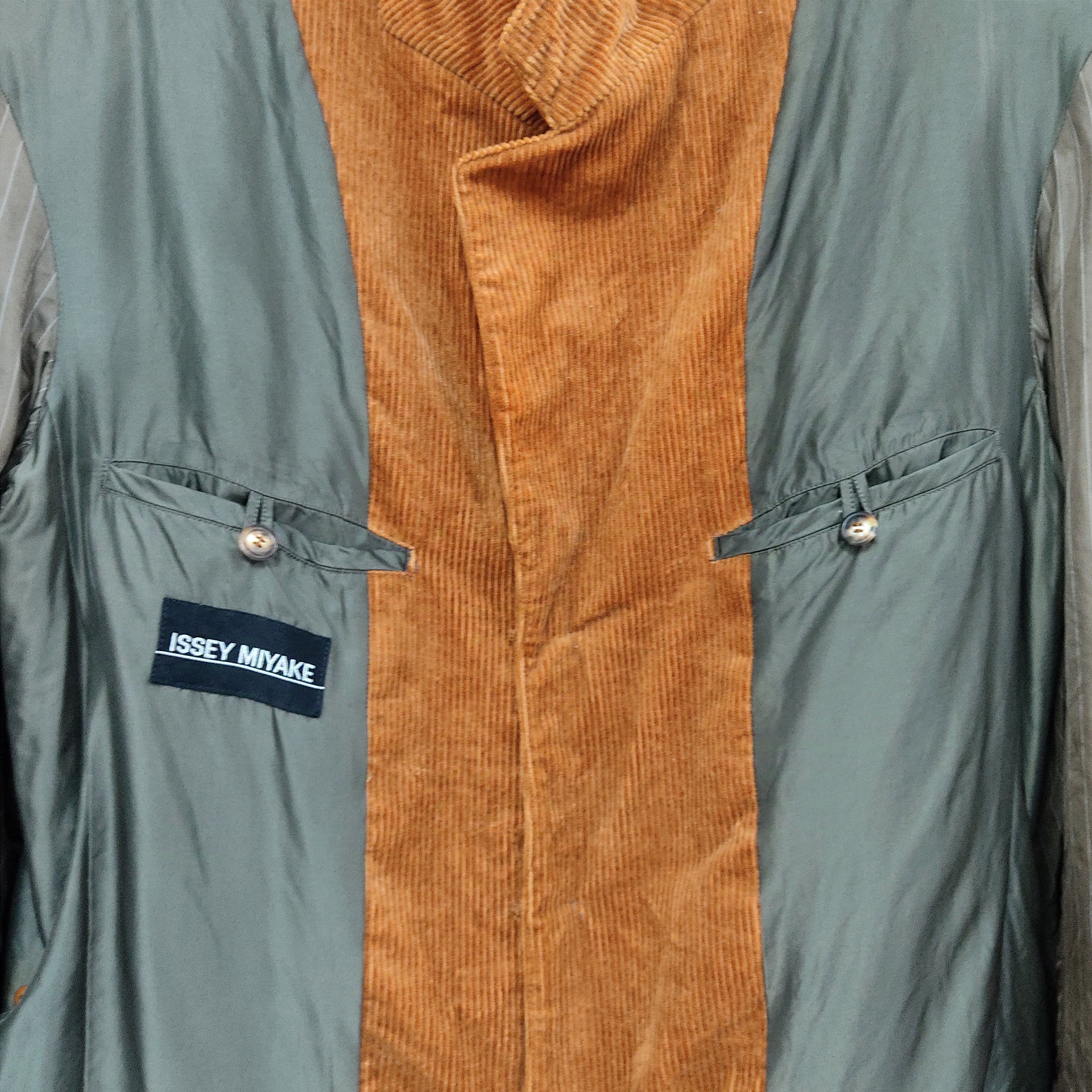 Issey Miyake 80s ISSEY MIYAKE MEN Corduroy Blazer Coat Jacket Size US M / EU 48-50 / 2 - 7 Thumbnail