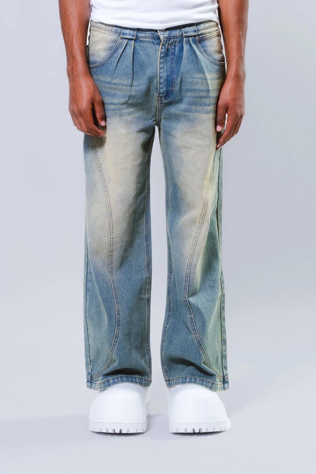 Other Neaux Doubt Sand Washed Denim Size US 28 / EU 44 - 4 Thumbnail