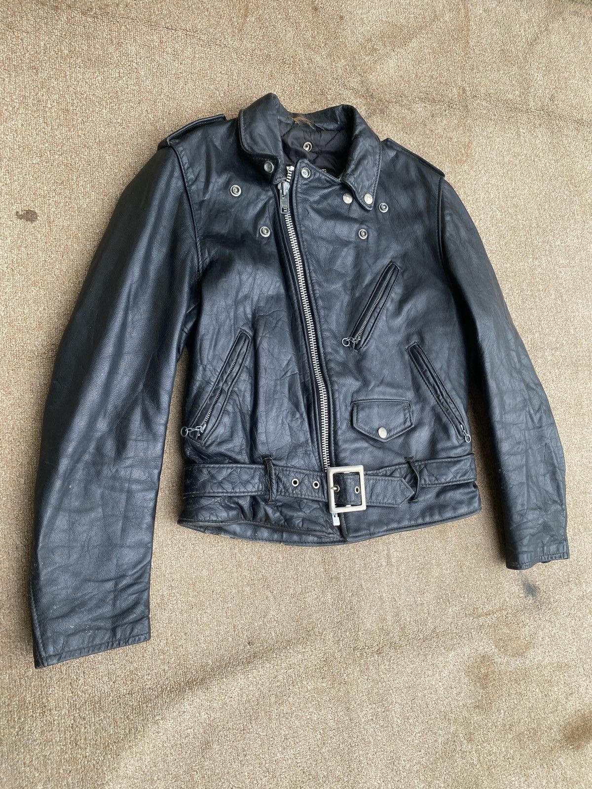 Schott × Vintage Vintage schott perfector double colar leather jacket Size US M / EU 48-50 / 2 - 17 Thumbnail