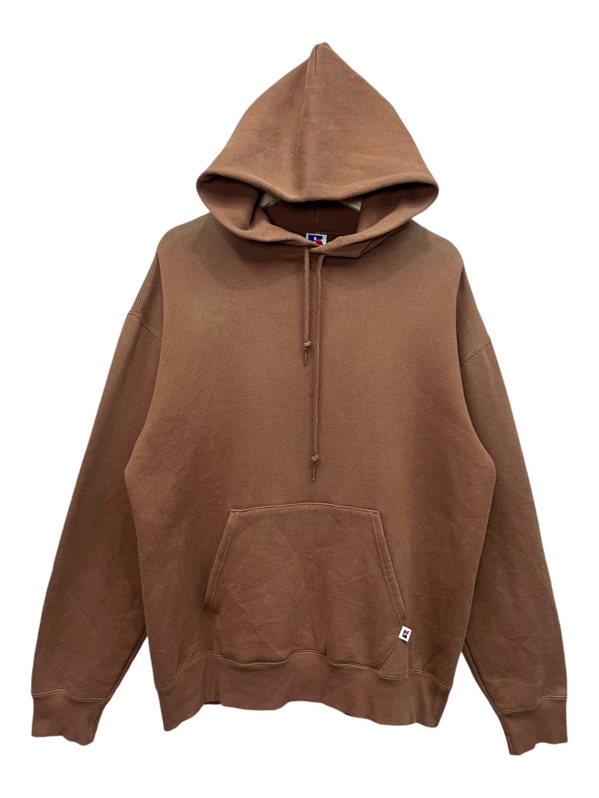 Russell Athletic 🐉RUSSELL Sun Faded Brown YINGYANG DRAGON Embroidered Hoodie Size US L / EU 52-54 / 3 - 3 Thumbnail