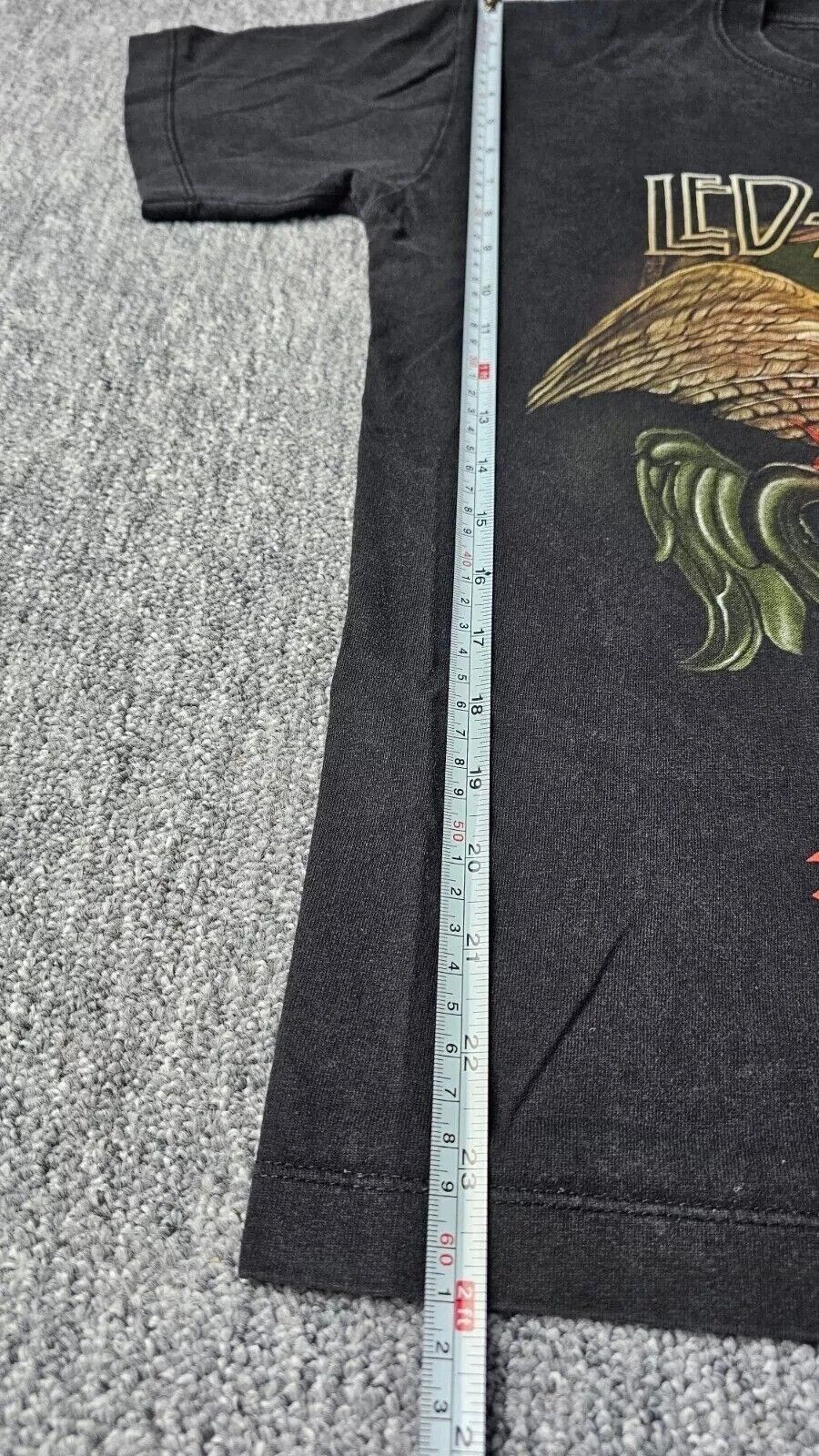 Other Vintage 90s Led Zeppelin Swan Song Icarus Double Sided Tee M Size US M / EU 48-50 / 2 - 11 Thumbnail