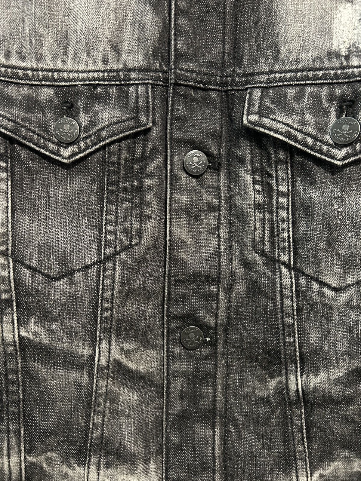 Mastermind Japan × Roen ROEN X SEMANTIC DENIM JACKET Size US M / EU 48-50 / 2 - 3 Thumbnail