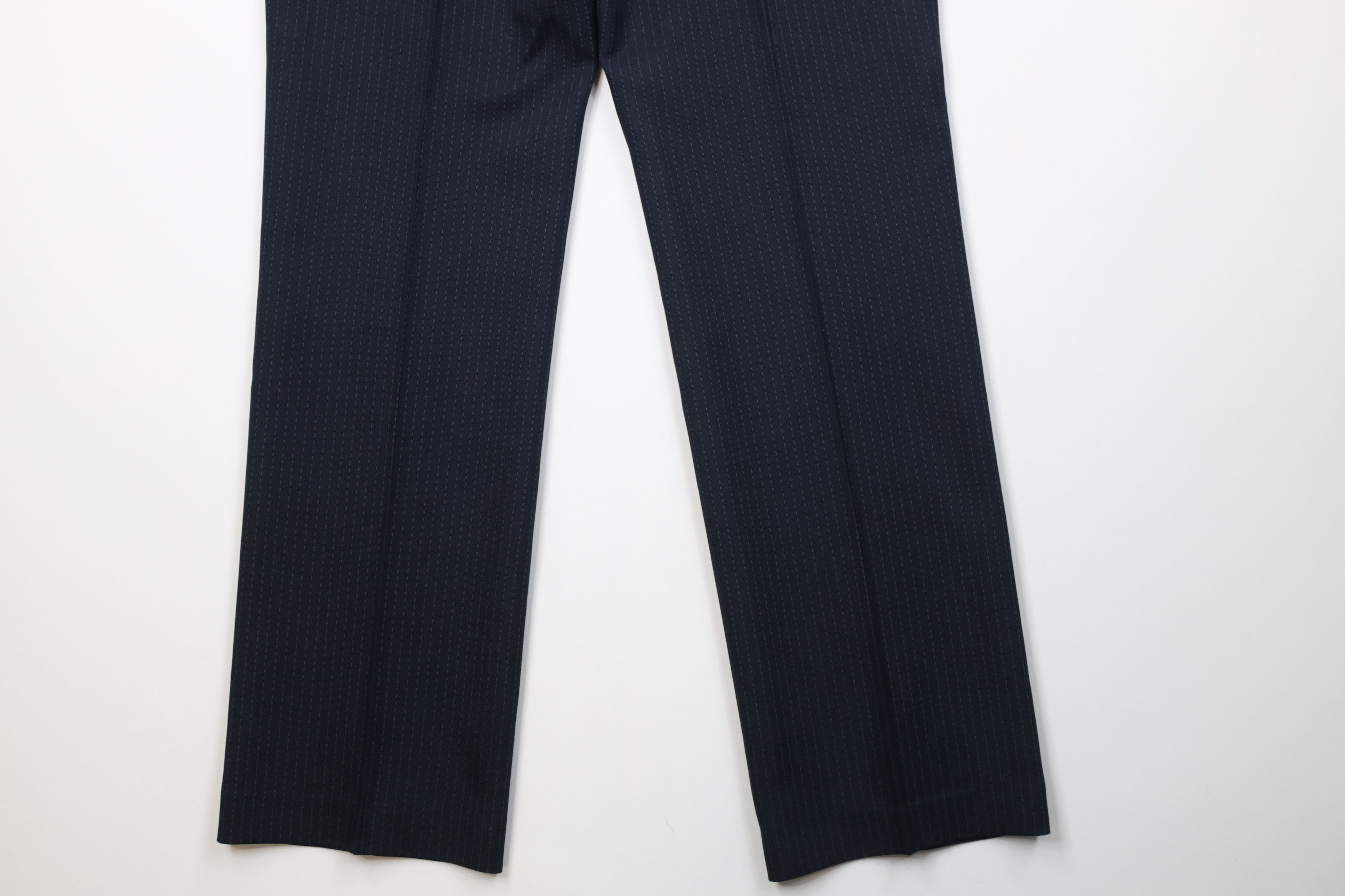 Vintage Vintage 70s Streetwear Pinstriped Wide Leg Chino Pants USA Size US 34 / EU 50 - 12 Thumbnail