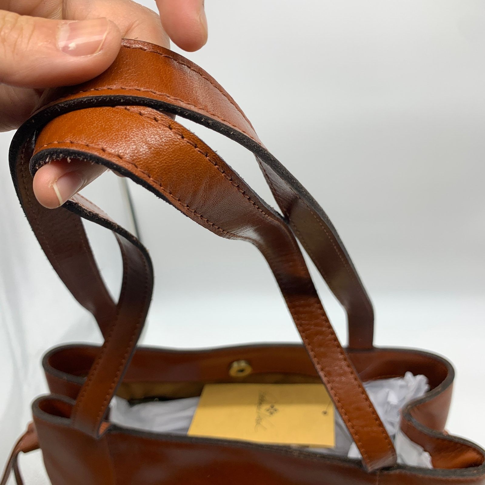 Other Patricia Nash Everton Slouchy Tote Cinnamon Brown Leather Size ONE SIZE - 19 Thumbnail