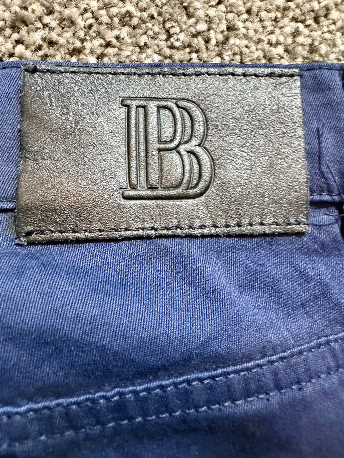 Balmain BALMAIN COATED MOTO JEANS 🔥©️ Size US 36 / EU 52 - 8 Thumbnail
