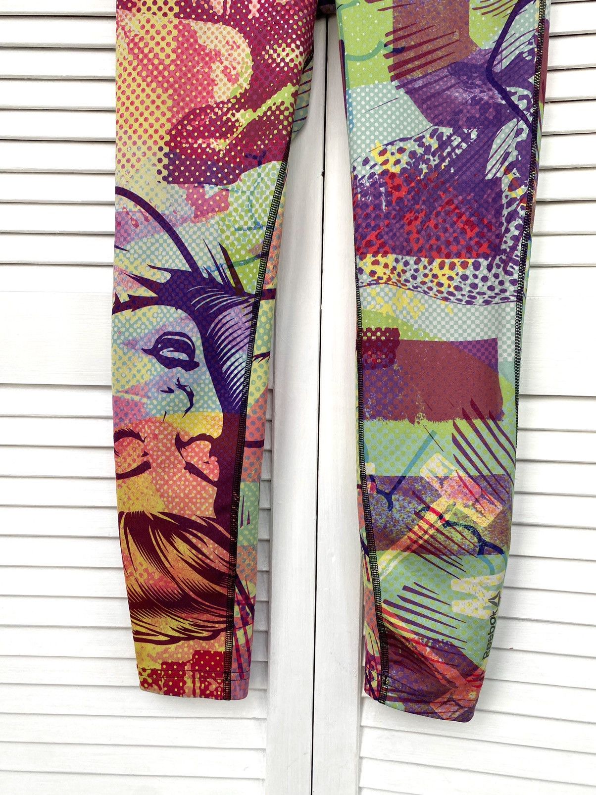Designer × Reebok Reebok Legginsy Comic Clash Tight B45933 Pants Speed Wick Size 28" / US 6 / IT 42 - 5 Thumbnail