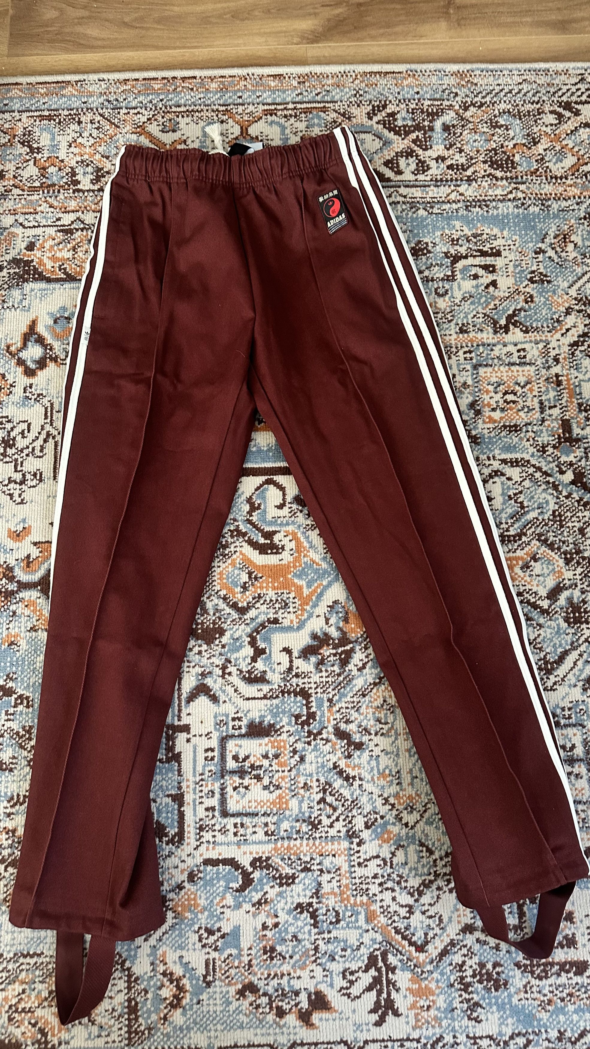 Adidas × CLOT adidas x CLOT Edison Chen Track Pant Fox Brown S Size US 29 - 1 Thumbnail