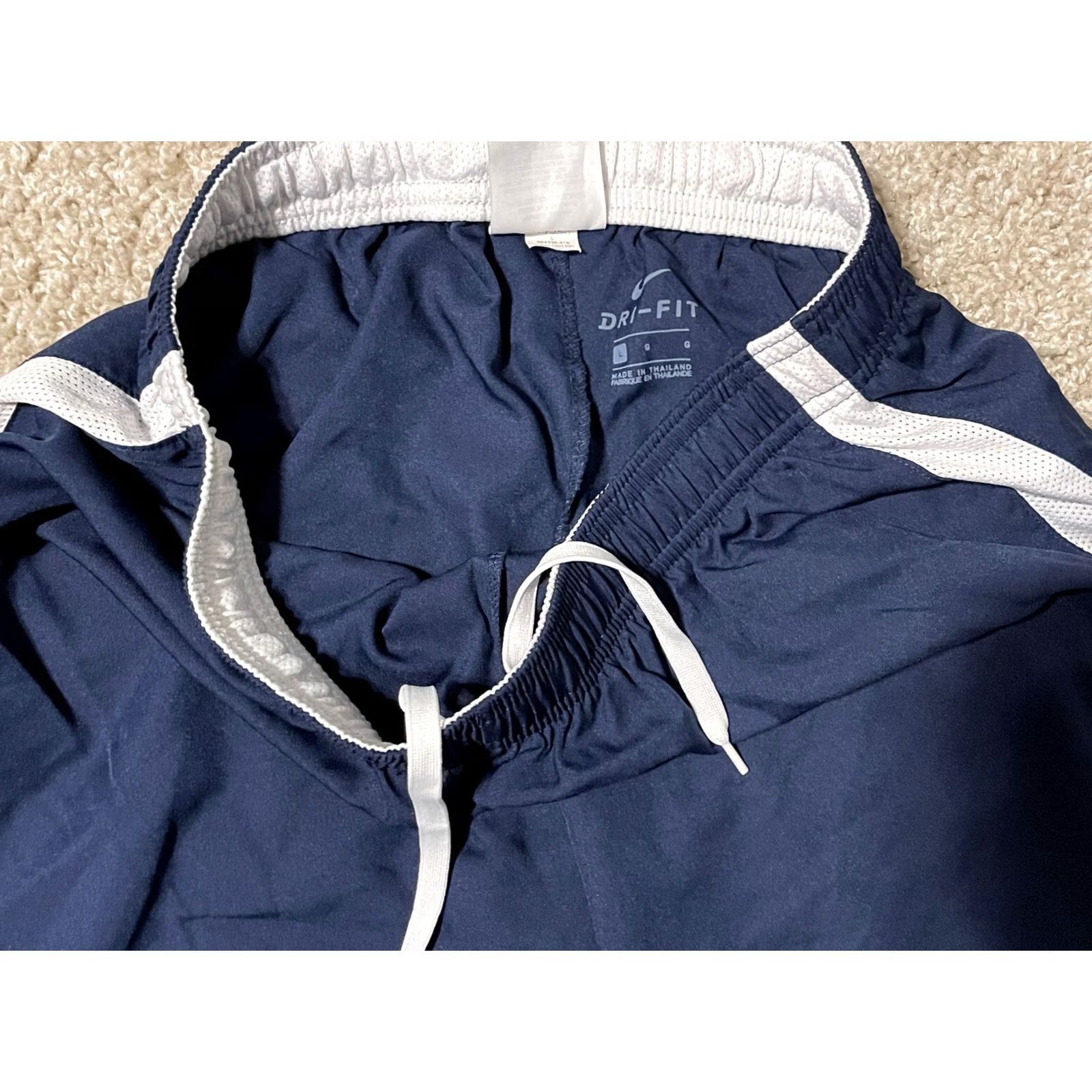 Nike Nike Dri-Fit Shorts Mens XL & L Regular Athletic Running Blue Jersey Polyester Nike Size US 36 / EU 52 - 5 Thumbnail