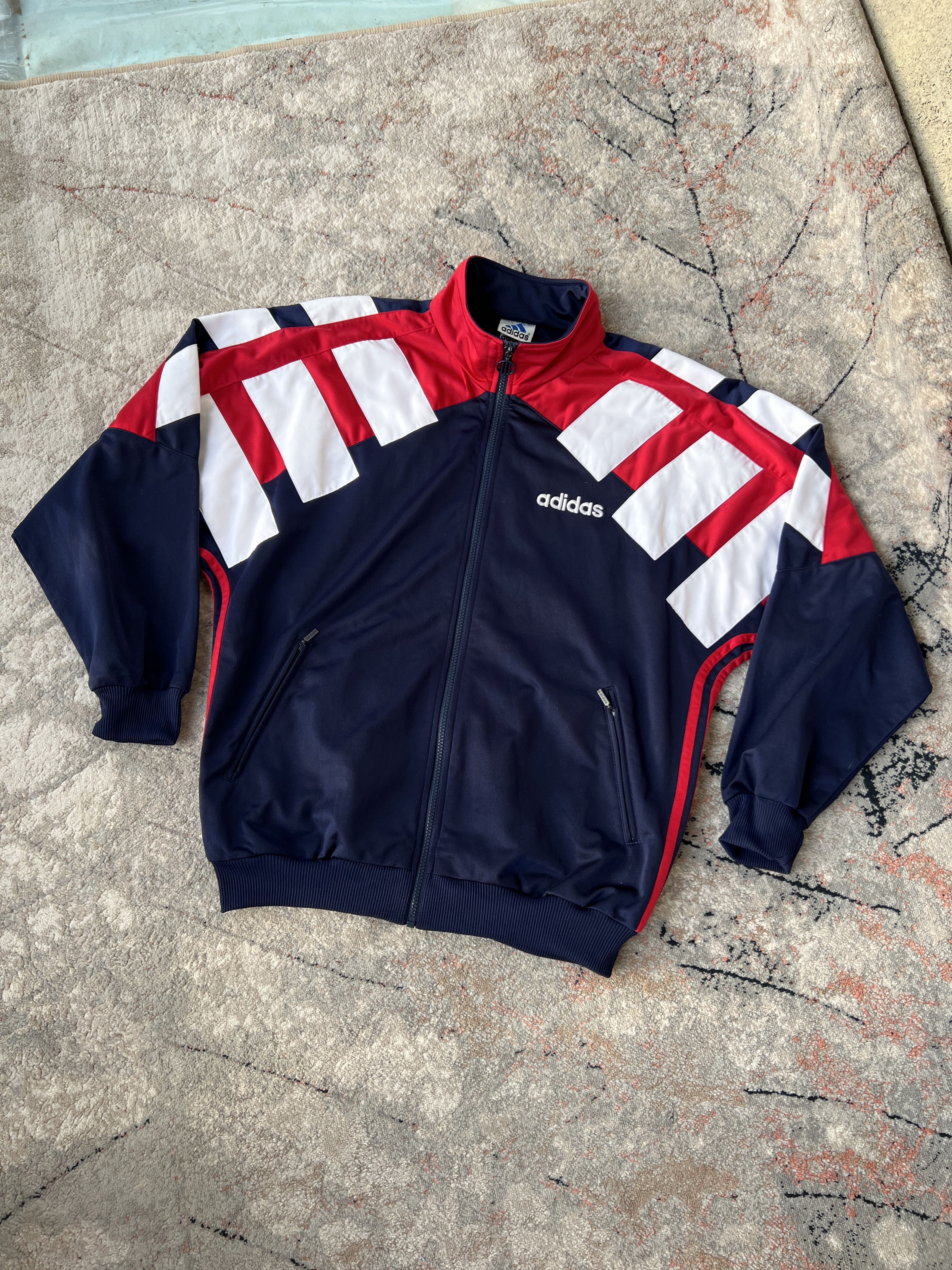 Adidas Adidas Vintage Tack Jacket Size US M / EU 48-50 / 2 - 1 Thumbnail