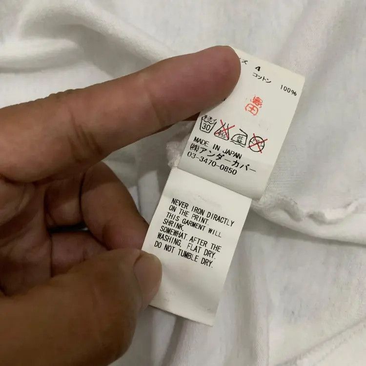 Undercover Undercover "Instan Calm Undercover Lab" Tee Size US L / EU 52-54 / 3 - 7 Thumbnail