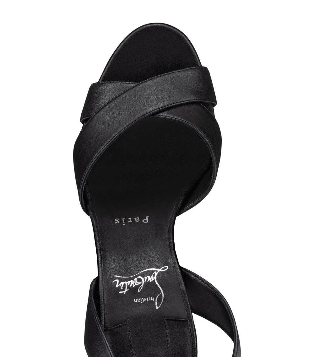 Christian Louboutin o1bcso1str0825 Summer Mariza 85 in Black Size US 5 / IT 35 - 3 Thumbnail