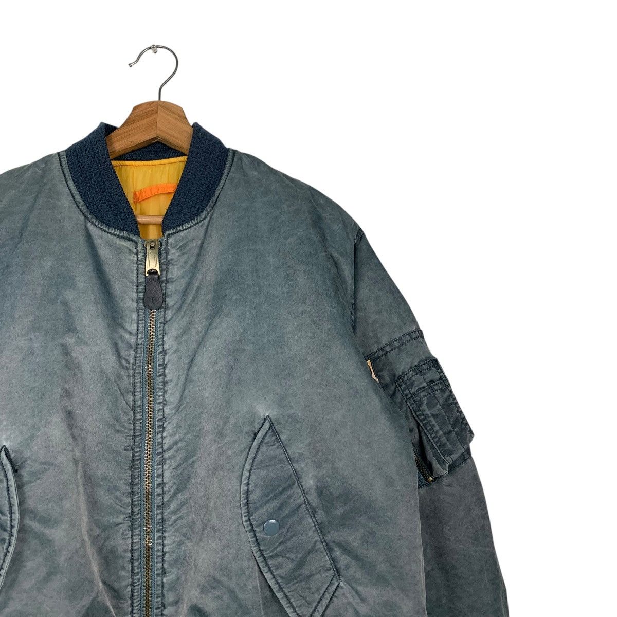 Vintage Vintage MA1 Bomber Jacket Flight Jacket #2127-C93 Size US M / EU 48-50 / 2 - 7 Thumbnail