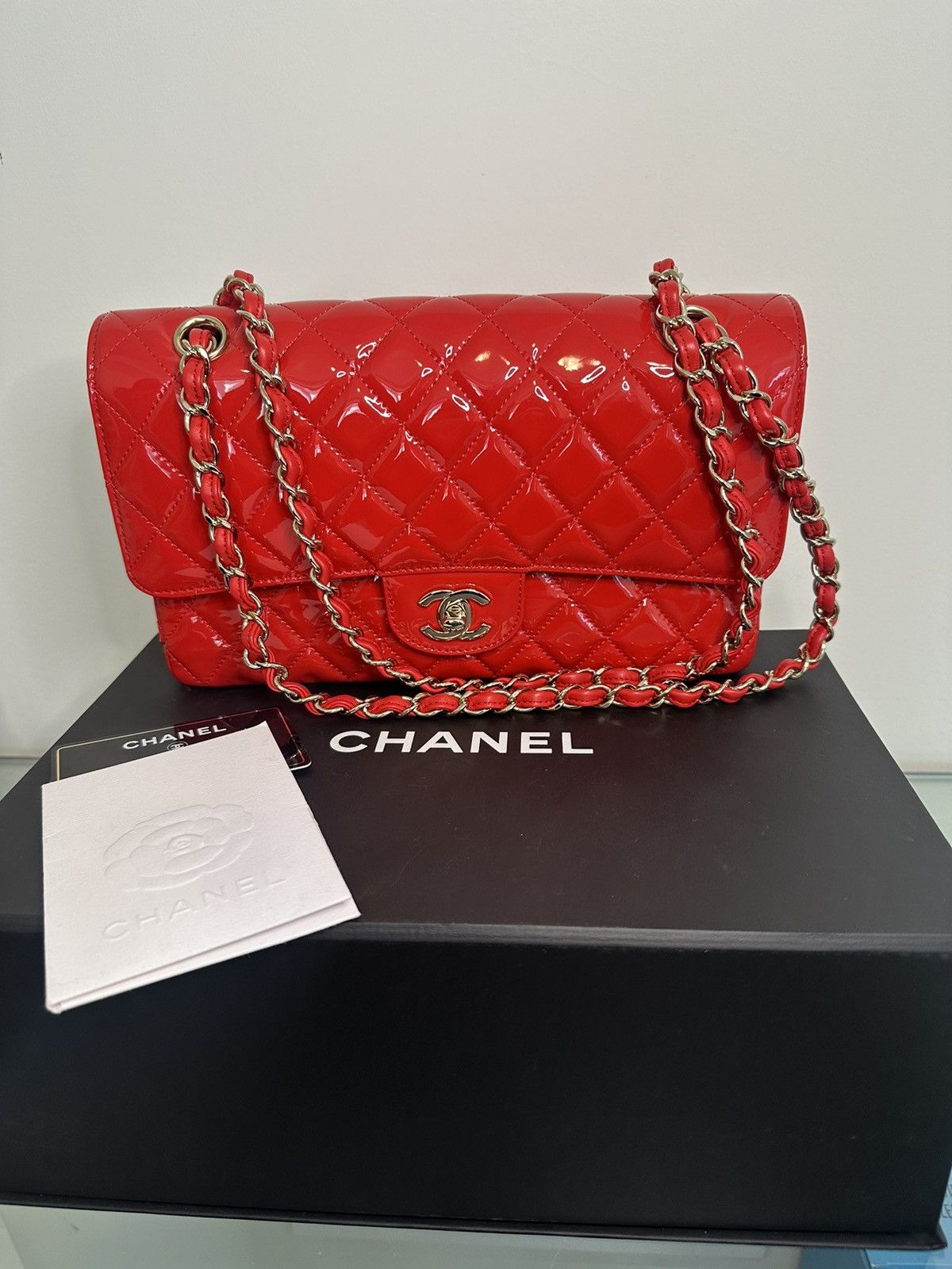 Chanel Chanel Medium Patent flap bag Size ONE SIZE - 4 Thumbnail
