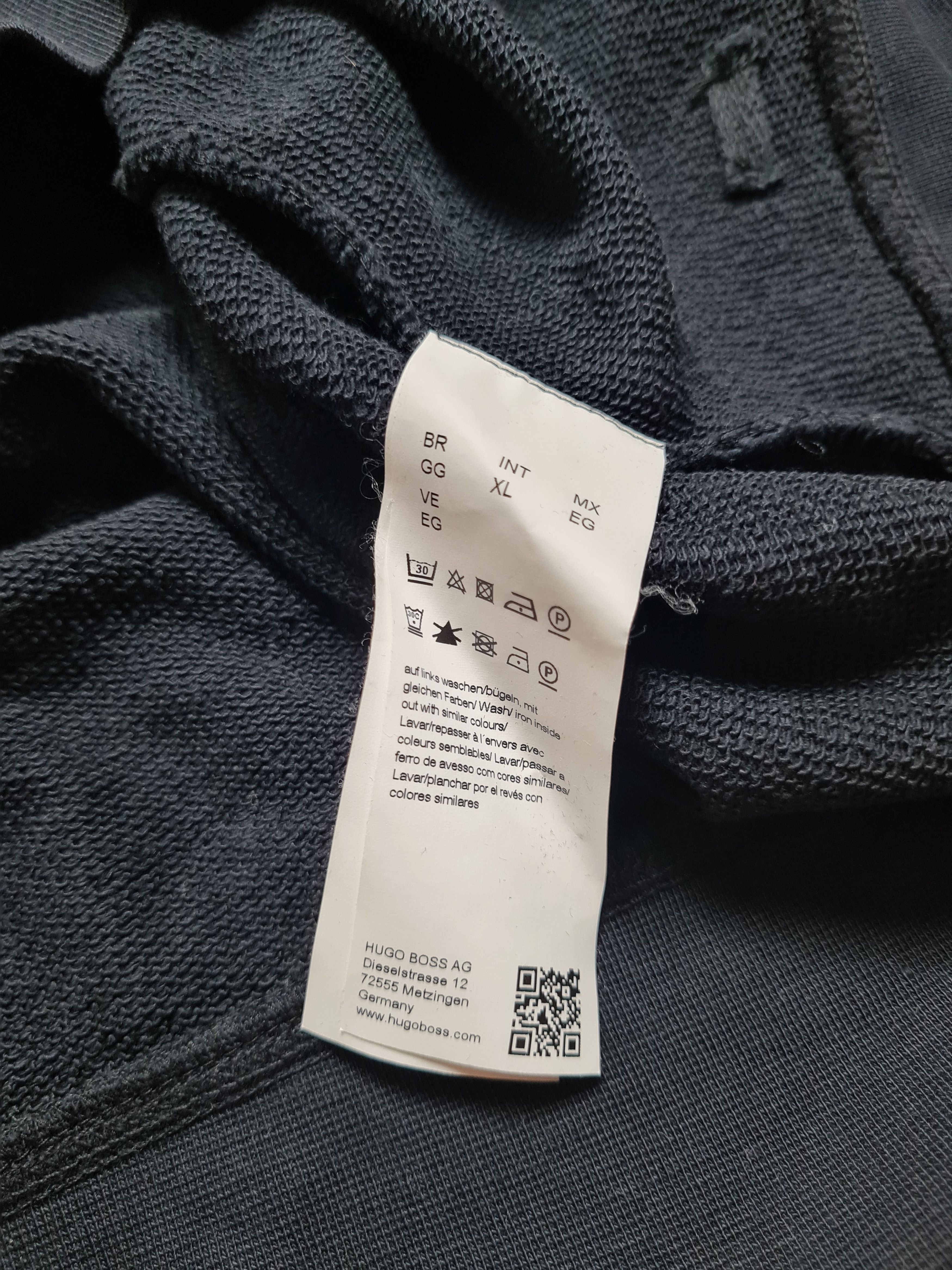 Hugo Boss Hugo Boss Orange Sweatshirt Black Crew Neck 90's Vintage UK Size US XL / EU 56 / 4 - 13 Thumbnail