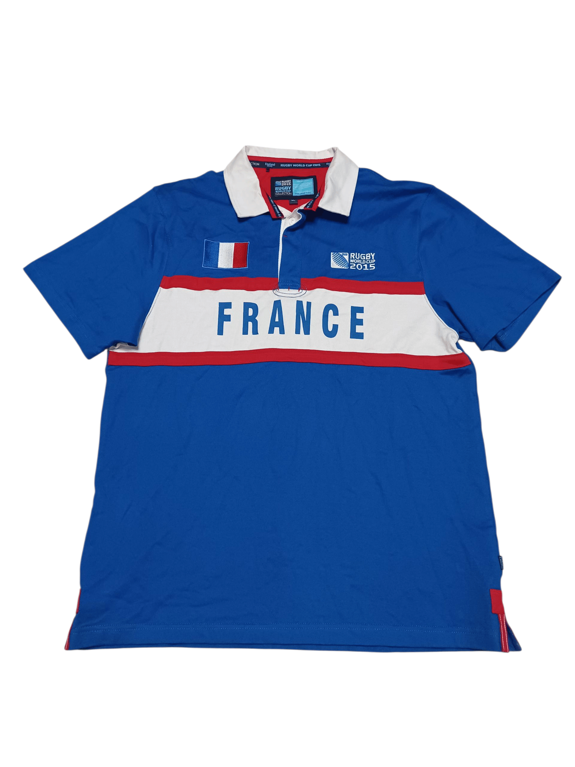 Canterbury of New Zealand FRANCE CHIEF KEEF CANTERBERY RUGBY WORLD CUP 2015 POLO Size US XL / EU 56 / 4 - 1 Thumbnail