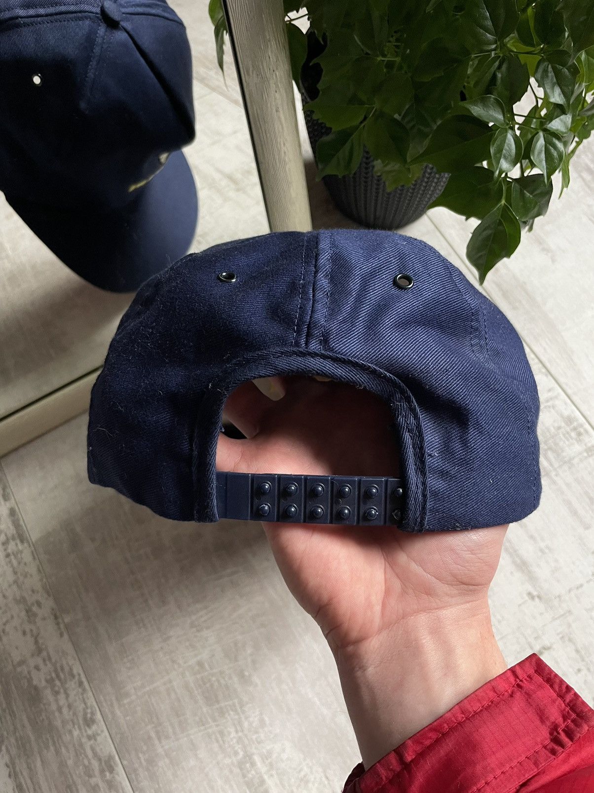 Japanese Brand × Vintage Michelin 90’s RARE Hat Cap Racing Vintage Y2K Blue Size ONE SIZE - 6 Thumbnail