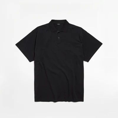 Balenciaga os11x0326 BB Garderobe Polo Shirt in Black Size US S / EU 44-46 / 1 - 1 Thumbnail