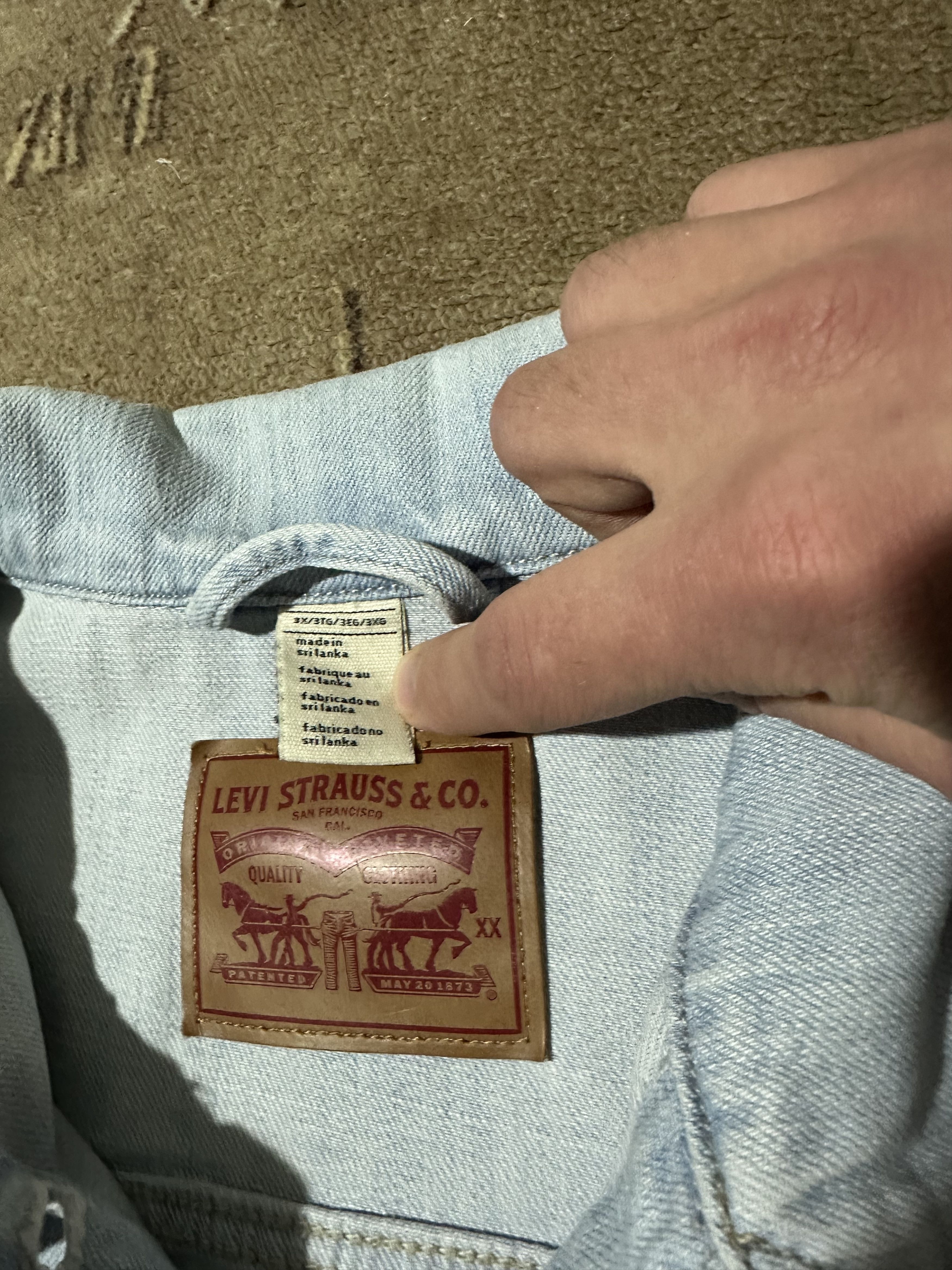 Levi's × Vintage Vintage Levis Denim Jacket woomen Size XL / US 12-14 / IT 48-50 - 6 Thumbnail