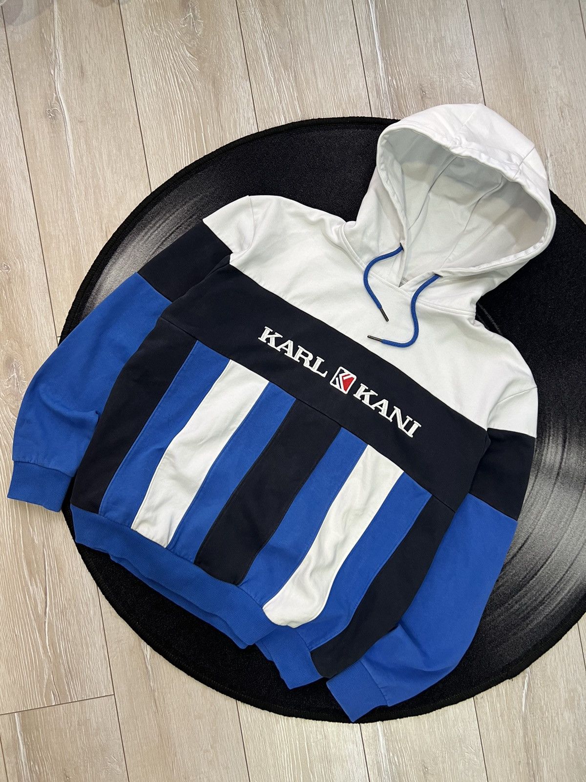 Designer × Karl Kani Karl Kani Y2K Embroidery Logo boxy fit Hoodie Size US M / EU 48-50 / 2 - 2 Thumbnail