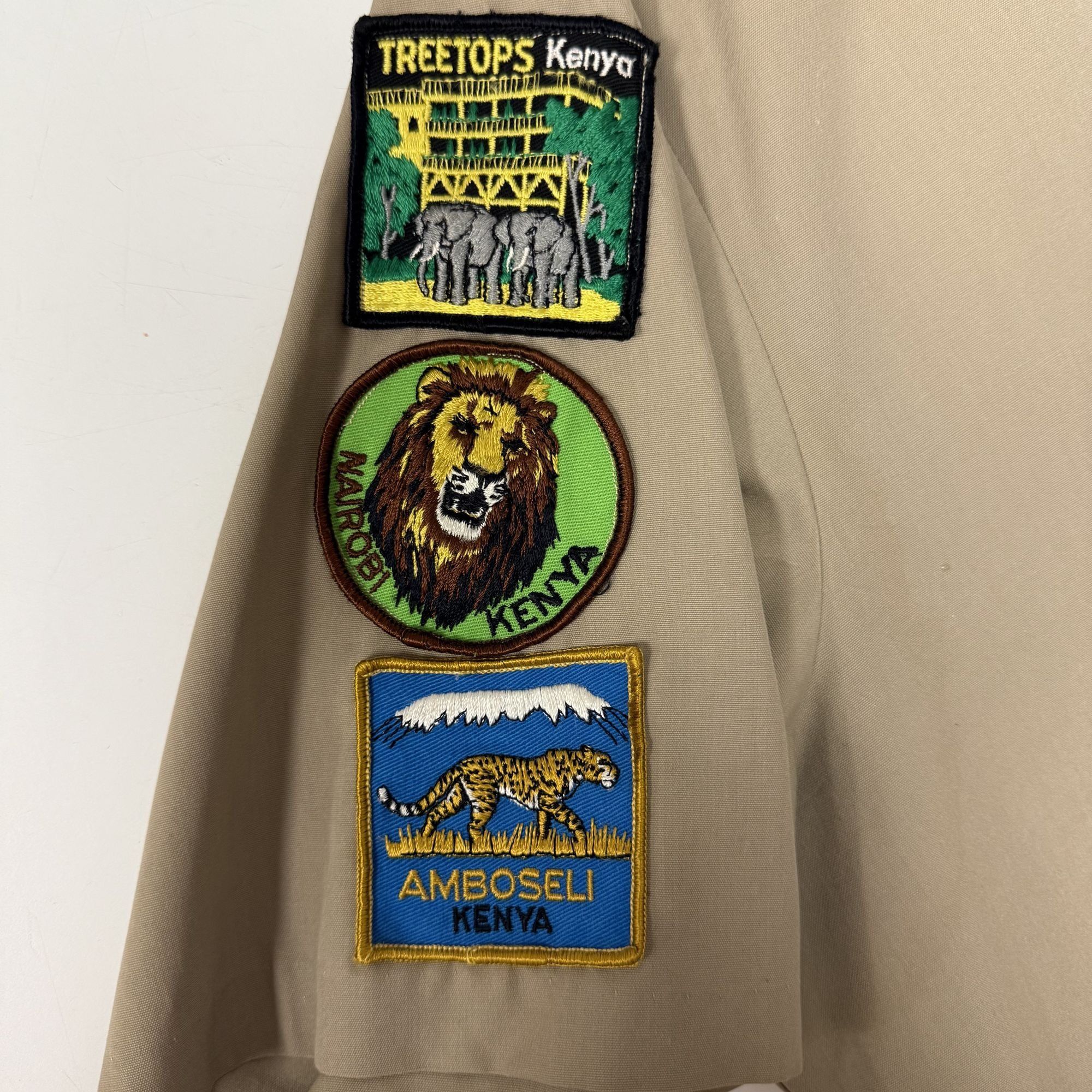 Other Vtg Sterling Khaki SAFARI Travel Shirt GAME LODGE Shirt Size US XL / EU 56 / 4 - 4 Thumbnail