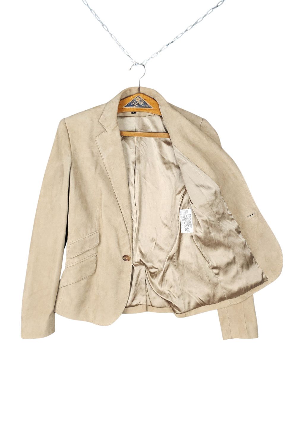 Ralph Lauren Black Label RL black label 2012 “Jerry” Suede Blazer - USA Made Sample Size S / US 4 / IT 40 - 18 Thumbnail
