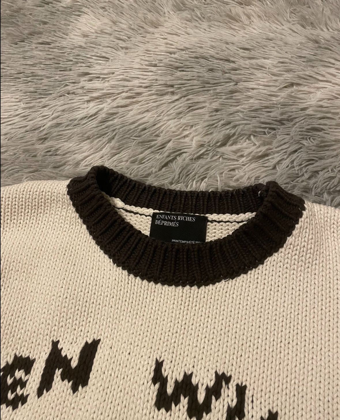 Enfants Riches Deprimes enfants riches deprimes portrait sweater Size US L / EU 52-54 / 3 - 3 Thumbnail