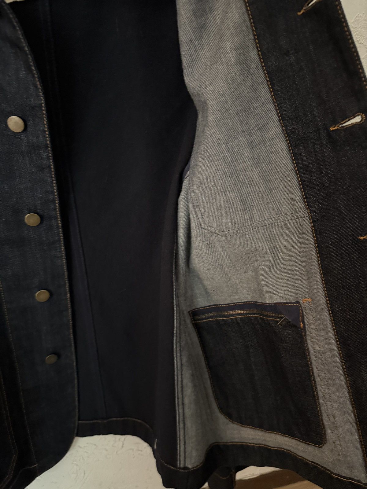 Marni Marni FW2013 Wool Cotton Denim Chore Coat Jacket Size L Size US L / EU 52-54 / 3 - 4 Thumbnail