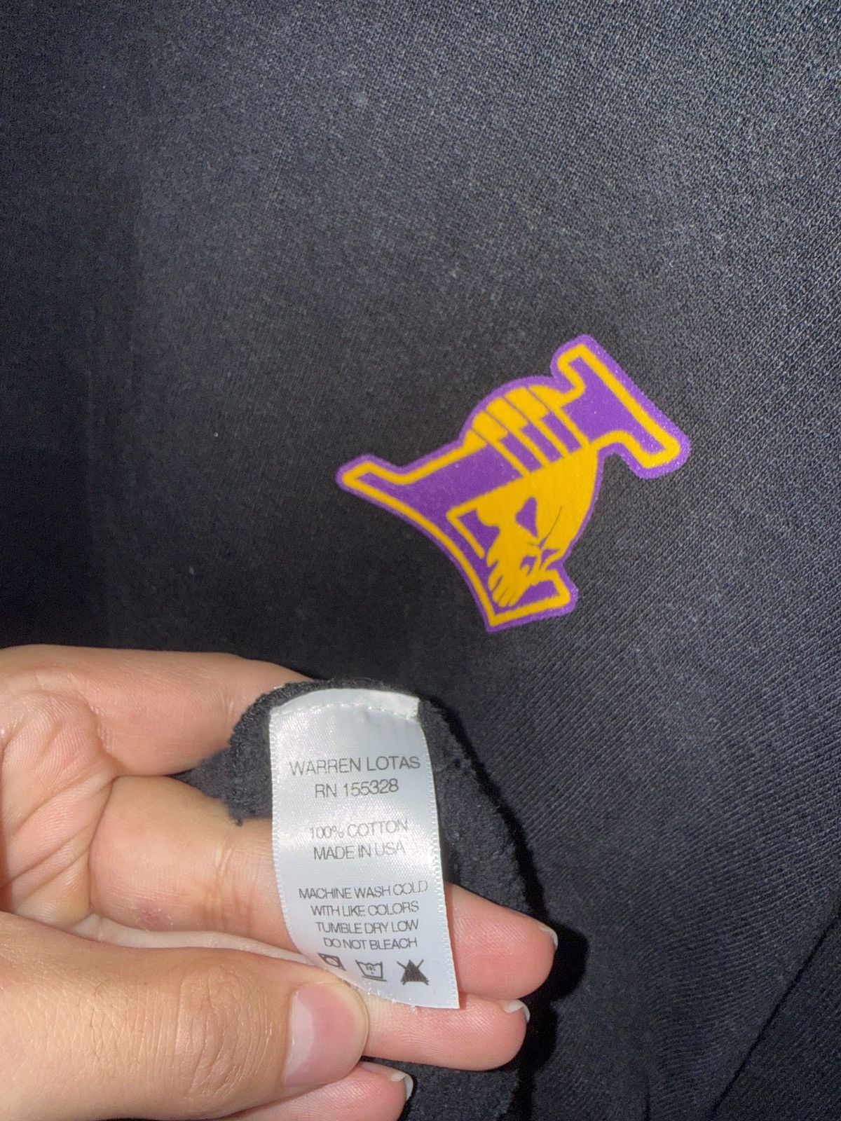 Warren Lotas Warren Lotas Lakers 2020 Champions Hoodie Size US L / EU 52-54 / 3 - 6 Thumbnail