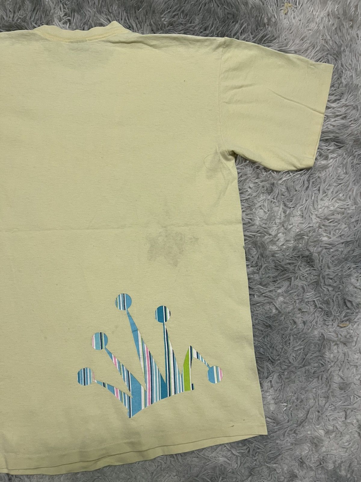 Stussy 90s OG STUSSY CROWN TEES SINGLE STITCH BOTH Size US L / EU 52-54 / 3 - 13 Thumbnail