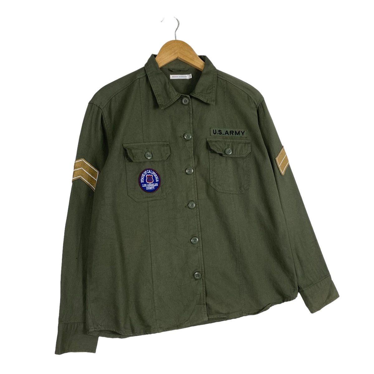 Japanese Brand BROWNY STANDARD US ARMY SHIRT JACKET Size US S / EU 44-46 / 1 - 3 Thumbnail