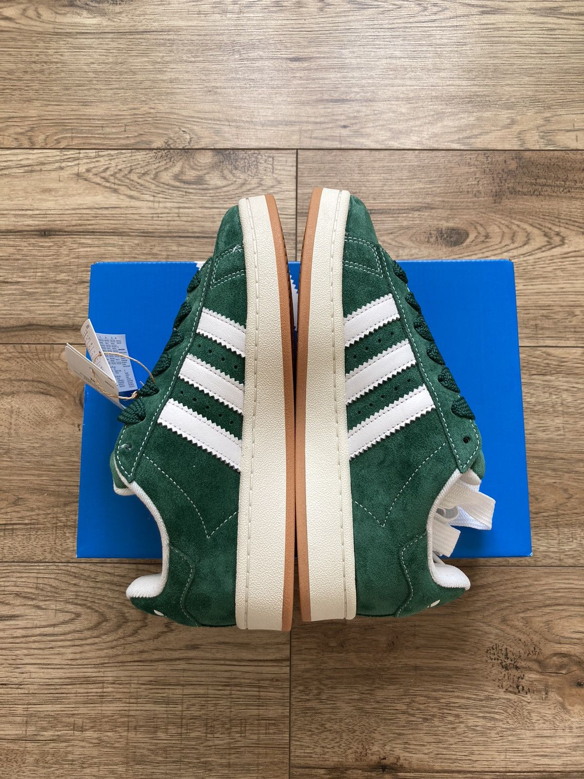 Adidas adidas Campus 00s Dark Green Cloud White (H03472) 38.5 EU Size US 6 / EU 39 - 13 Thumbnail
