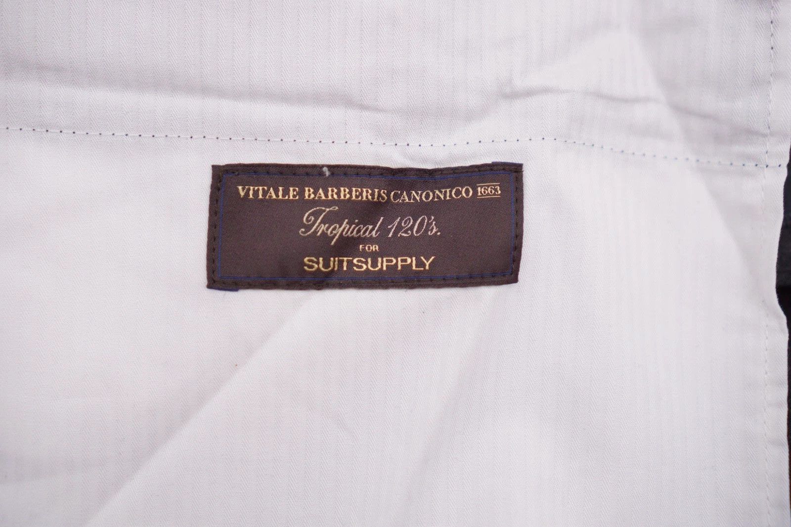 Suitsupply Men Suitsupply Trousers Vigo ZC Grey Pure Wool S120 UK/US38 Size 38R - 9 Thumbnail