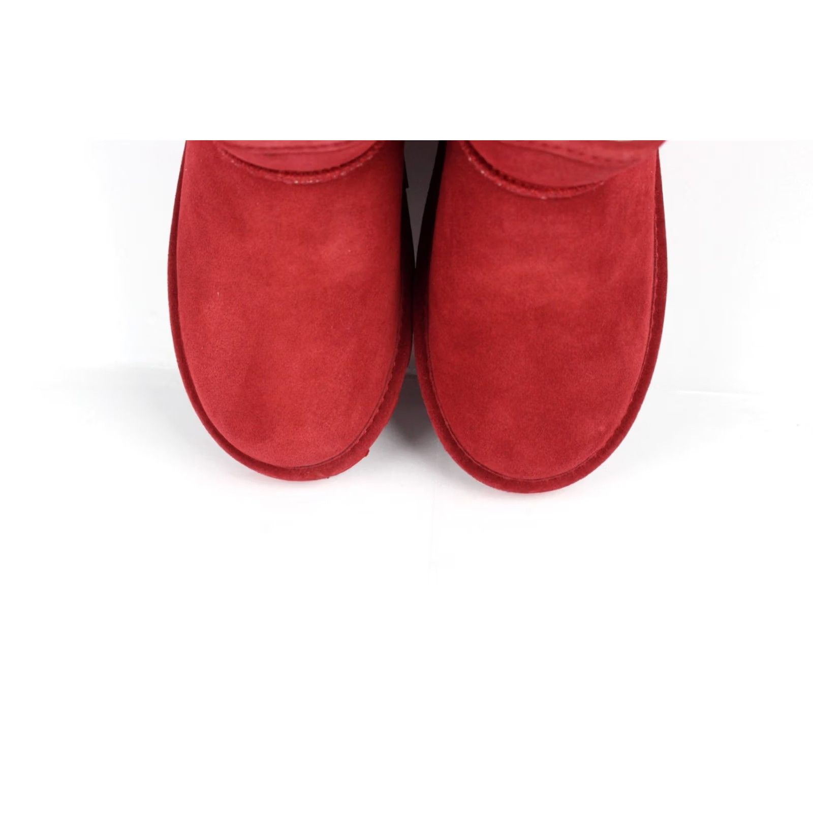 Vintage Bearpaw Women's Shorty Boots Waterproof Size 9 Red Dahlia Boots Size 30" / US 8 / IT 44 - 4 Thumbnail