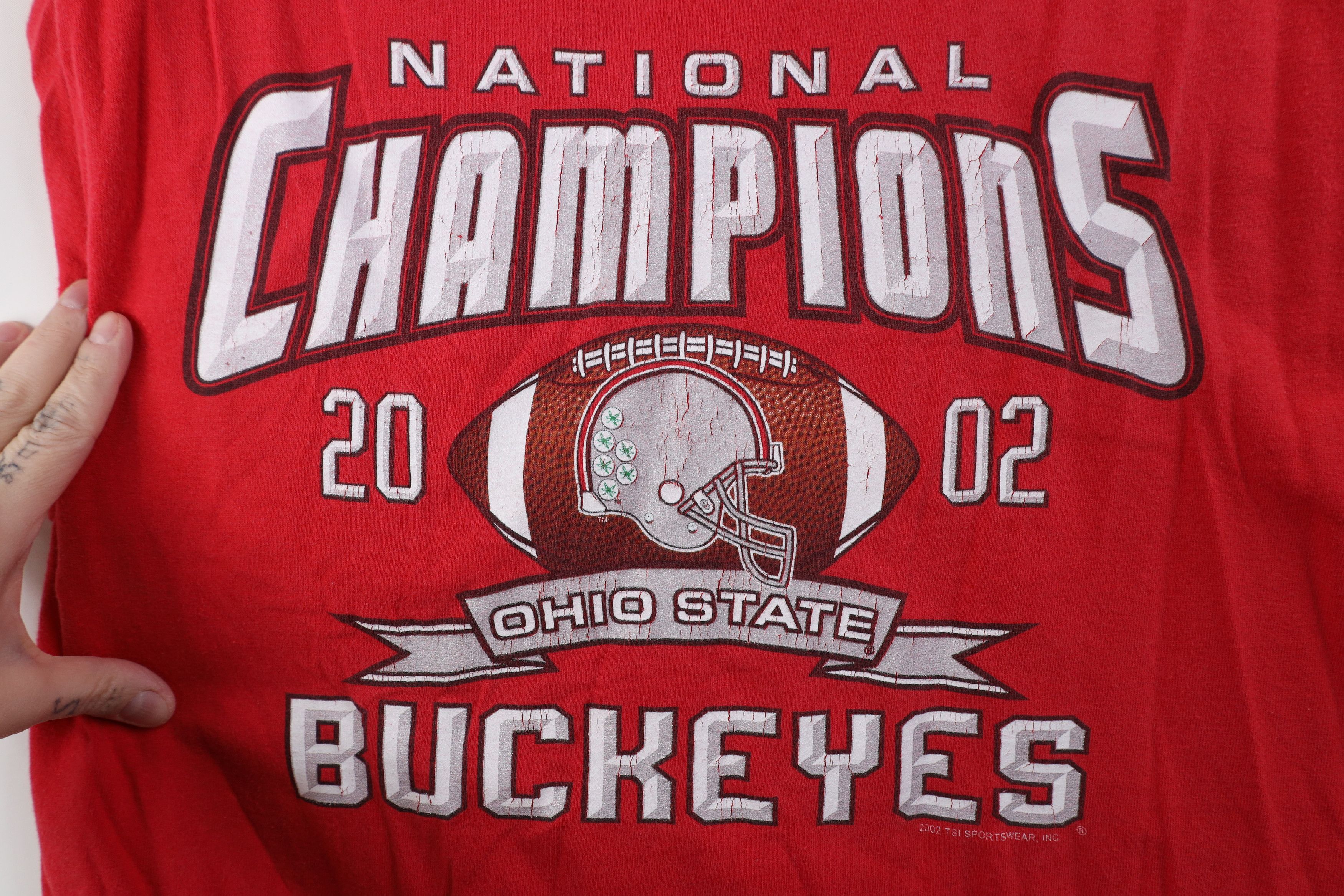 Vintage Vintage National Champions Ohio State University T-Shirt Size US XL / EU 56 / 4 - 4 Thumbnail