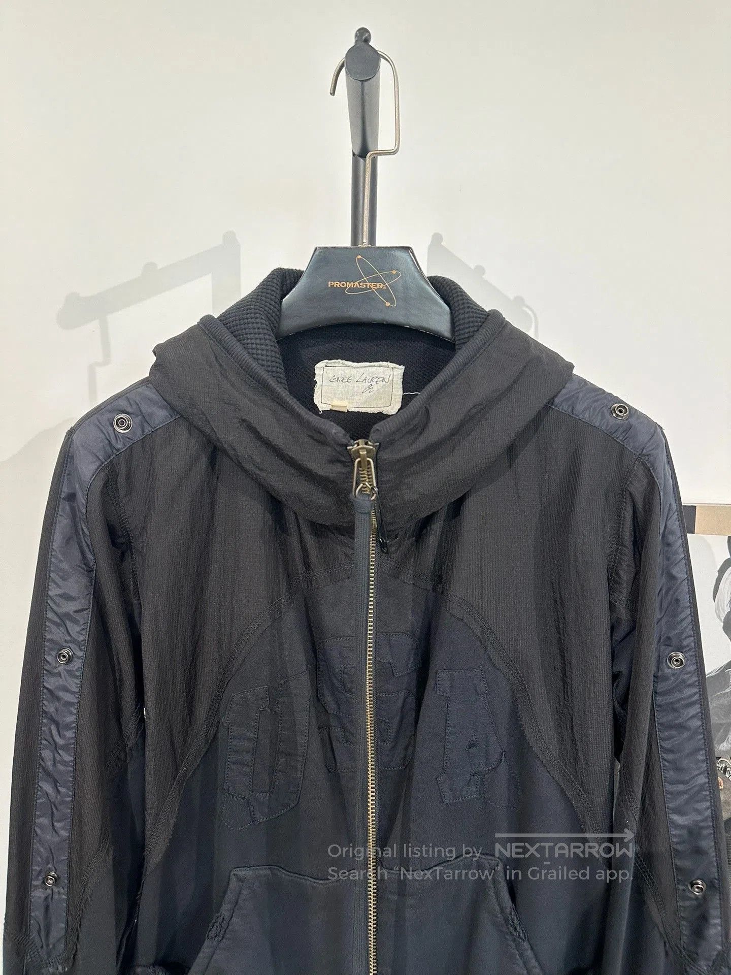 Greg Lauren Greg Lauren Patchwork Hooded Sweatshirt Jacket. Size US M / EU 48-50 / 2 - 3 Thumbnail