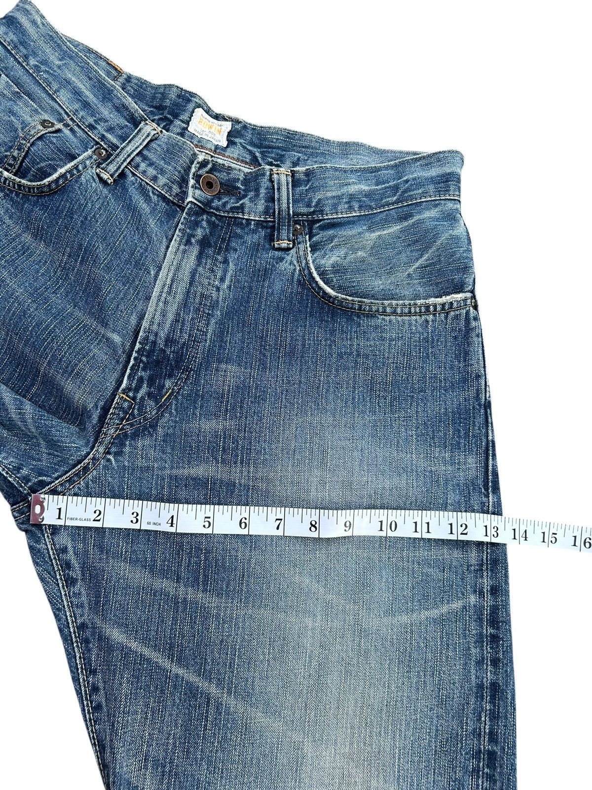 Kapital Vintage Edwin 505Z Selvedge Distressed Denim Jeans Size US 33 - 12 Thumbnail