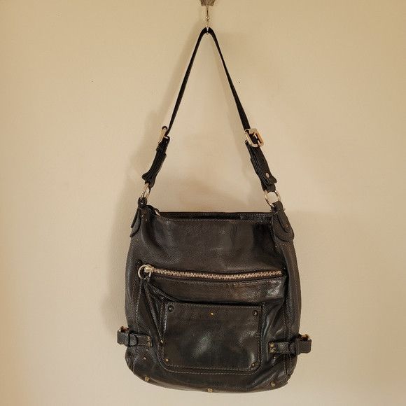 Chloe Chloé Paddington shoulder bag in black leather Size ONE SIZE - 11 Thumbnail