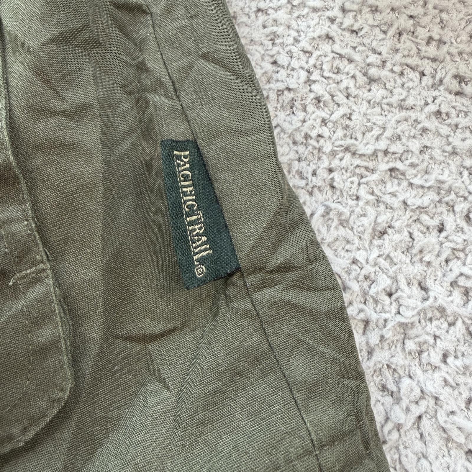 Pacific Trail Vintage 90s Pacific Trail Fleece Lined Jacket Mens M Green Size US M / EU 48-50 / 2 - 6 Thumbnail