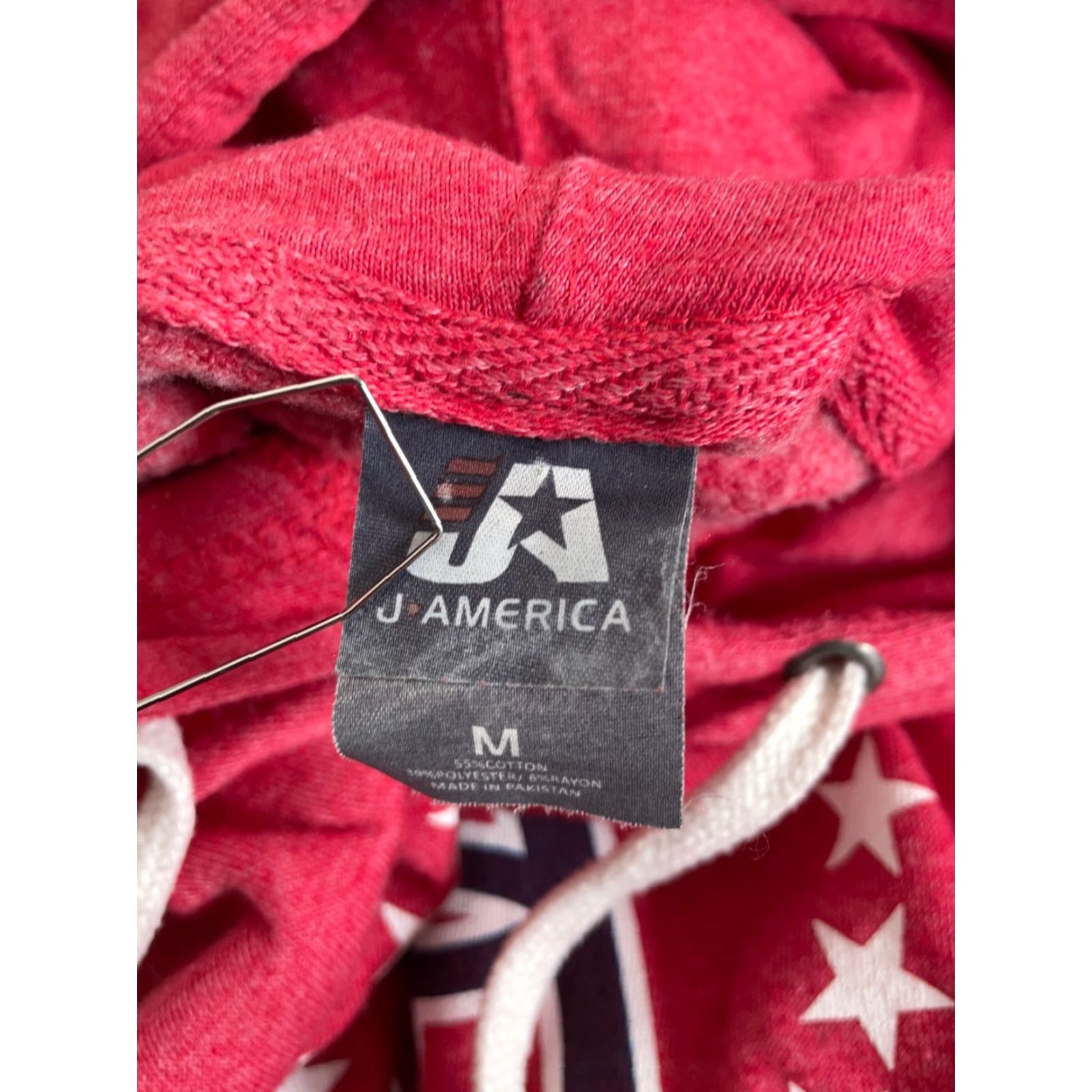 Vintage Barstool Sports Hoodie Logo Drawstring Adult Medium Red Sweatshirt Lightweight Size US M / EU 48-50 / 2 - 4 Thumbnail