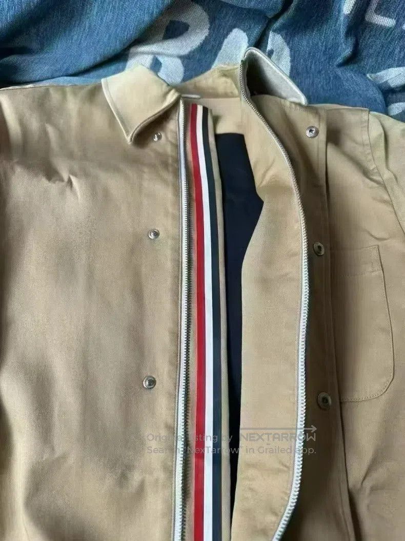 Thom Browne Thom Browne Workwear Shirt Jacket Size US S / EU 44-46 / 1 - 6 Thumbnail