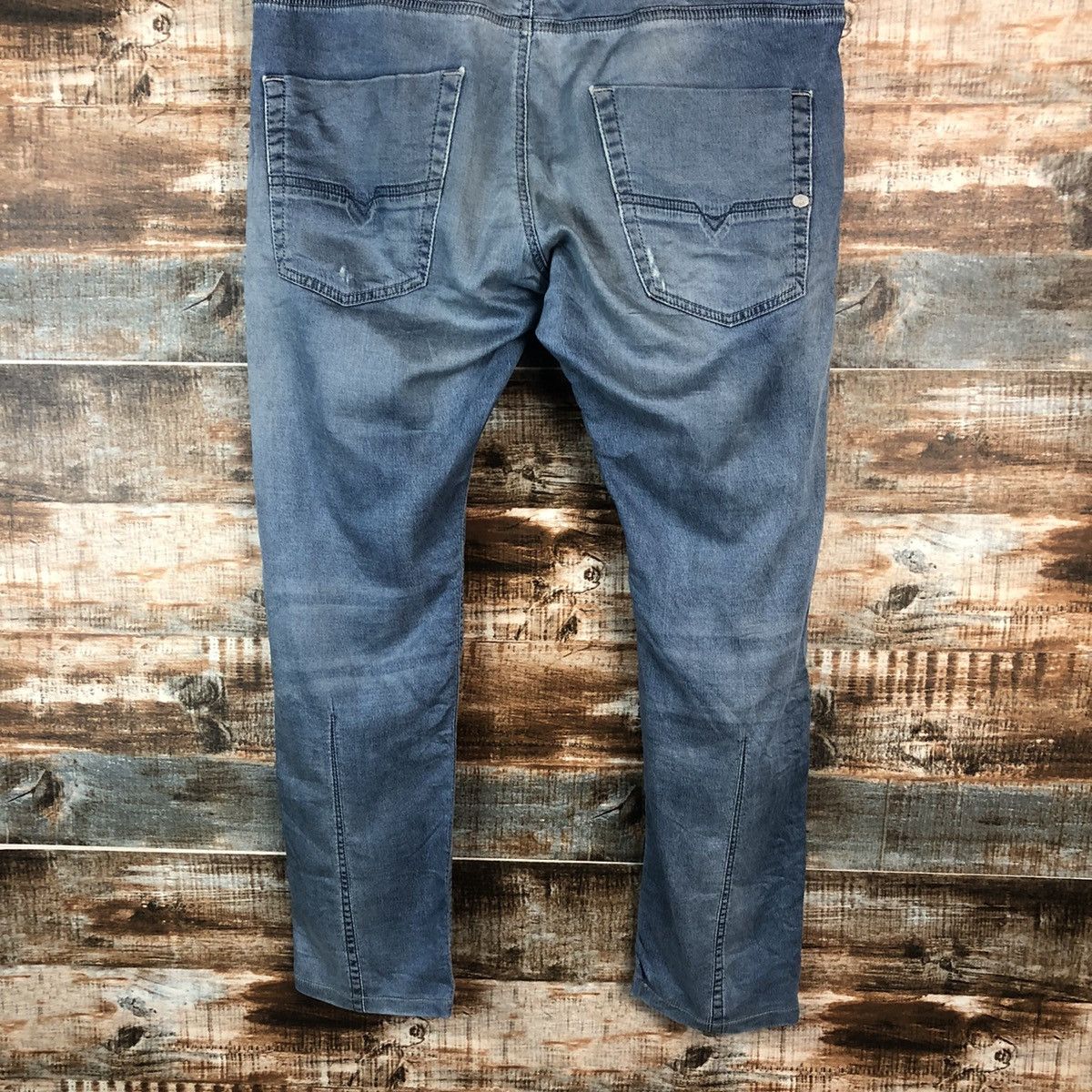 Diesel Diesel Blue Distressed Denim Pants #A2092 Size US 33 - 18 Thumbnail
