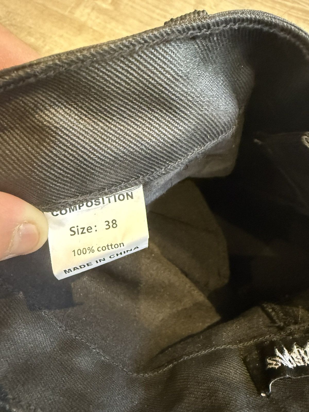 Other Black wide leg baggy denim Size US 38 / EU 54 - 5 Thumbnail