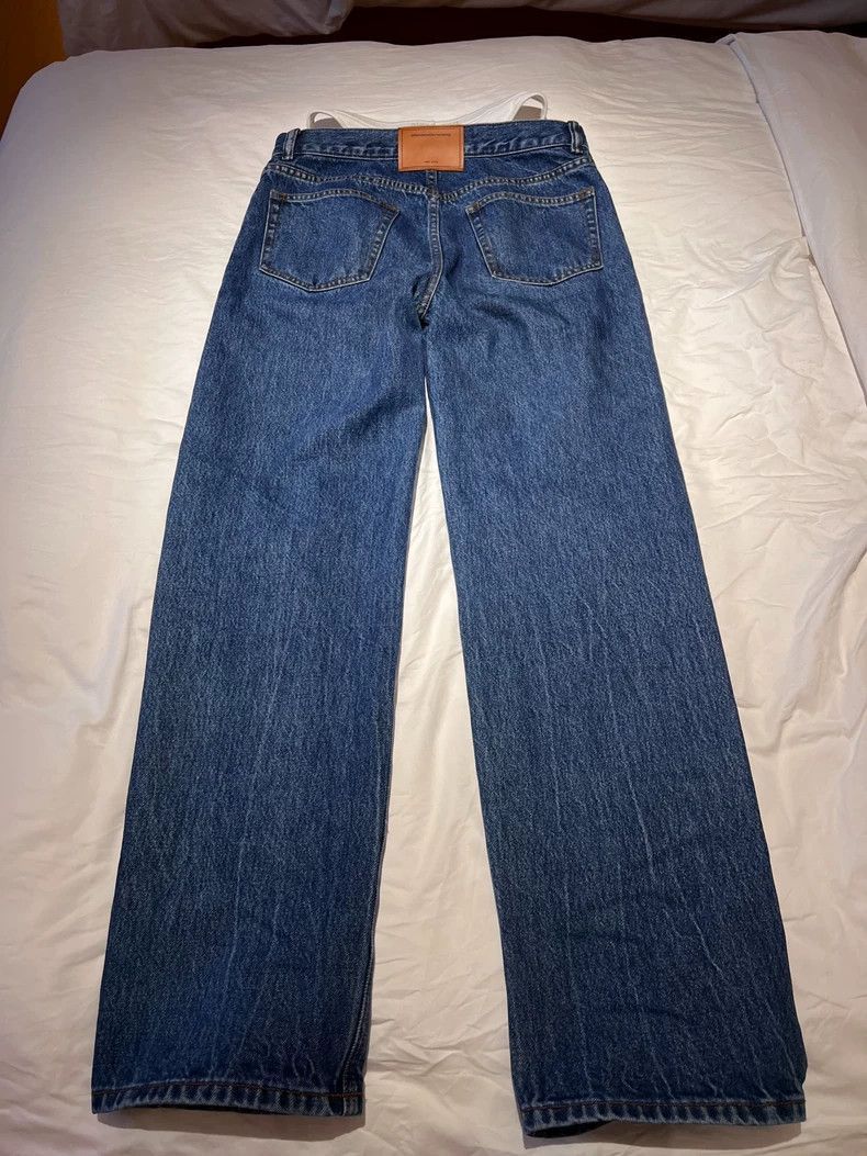 Alexander Wang Alexanderwang Women's Exposed Underwear Jeans- Size 24" / US 00 / IT 34 - 4 Thumbnail