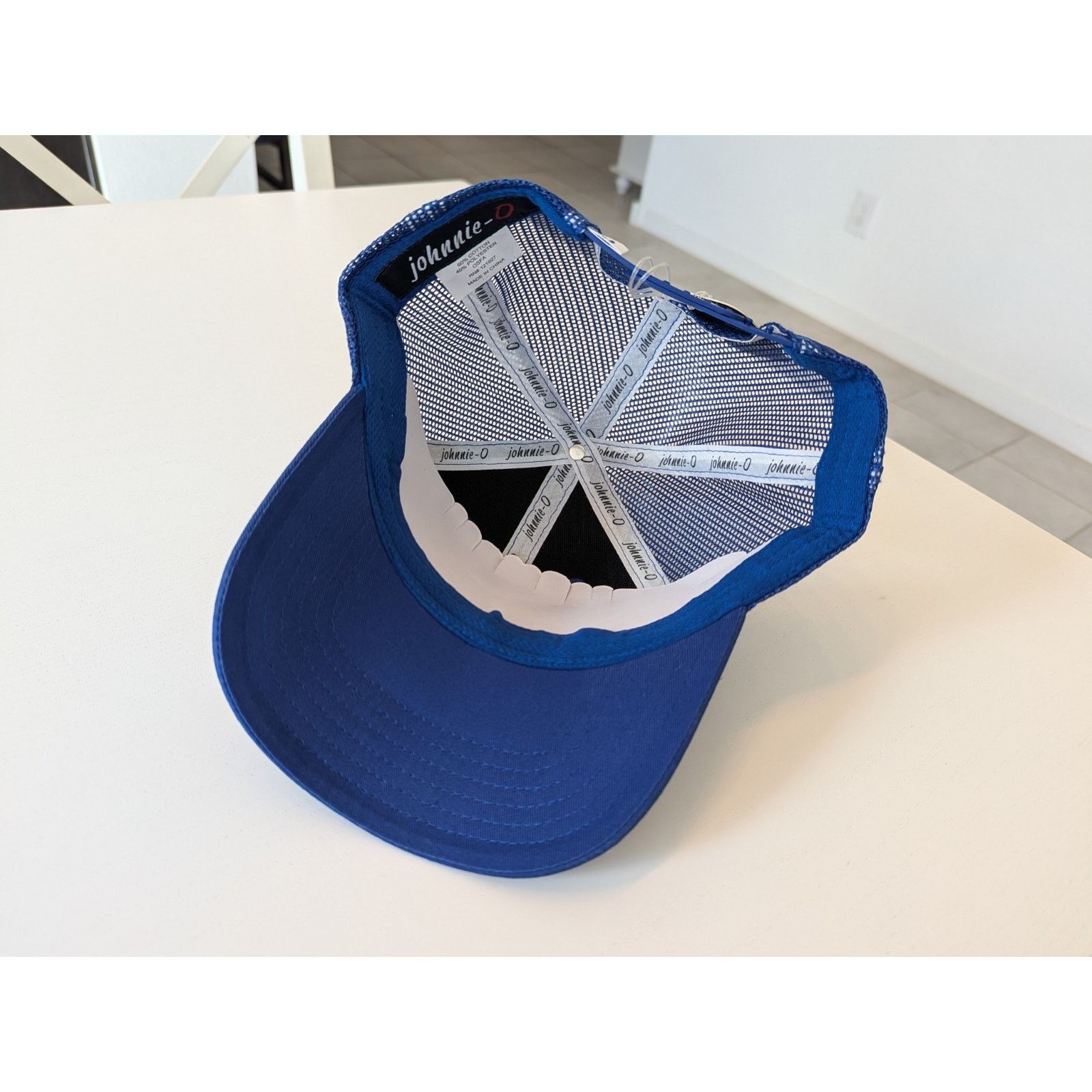 johnnie-O Johnnie O Hat Cap Snap One Size Blue Baseball Golf Snapback Size ONE SIZE - 7 Thumbnail