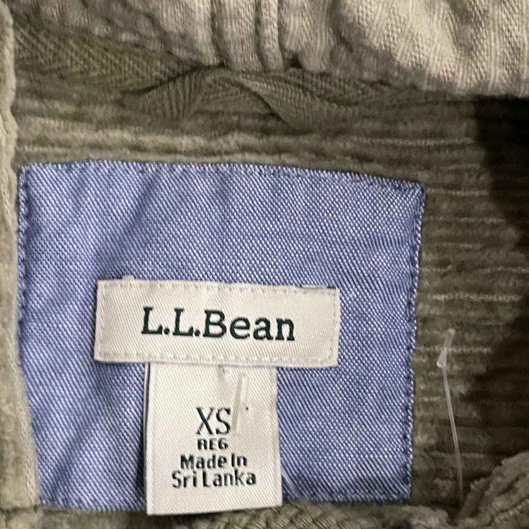 L.L. Bean Women Corduroy Full Zip Hoodie Shirt Jacket Pockets Cotton Size XS / US 0-2 / IT 36-38 - 3 Thumbnail