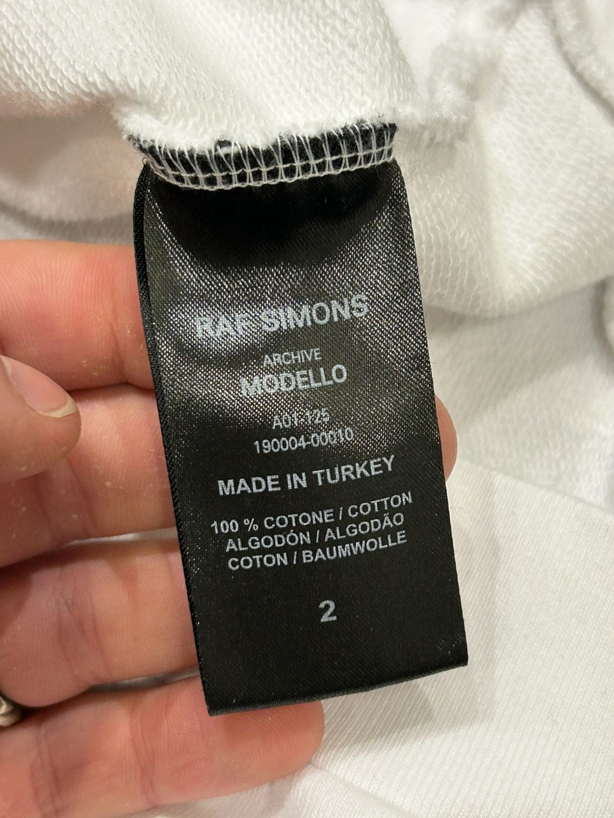 Raf Simons Raf Simons Archive Redux Antwerp Belgium Hoodie Size US XL / EU 56 / 4 - 5 Thumbnail